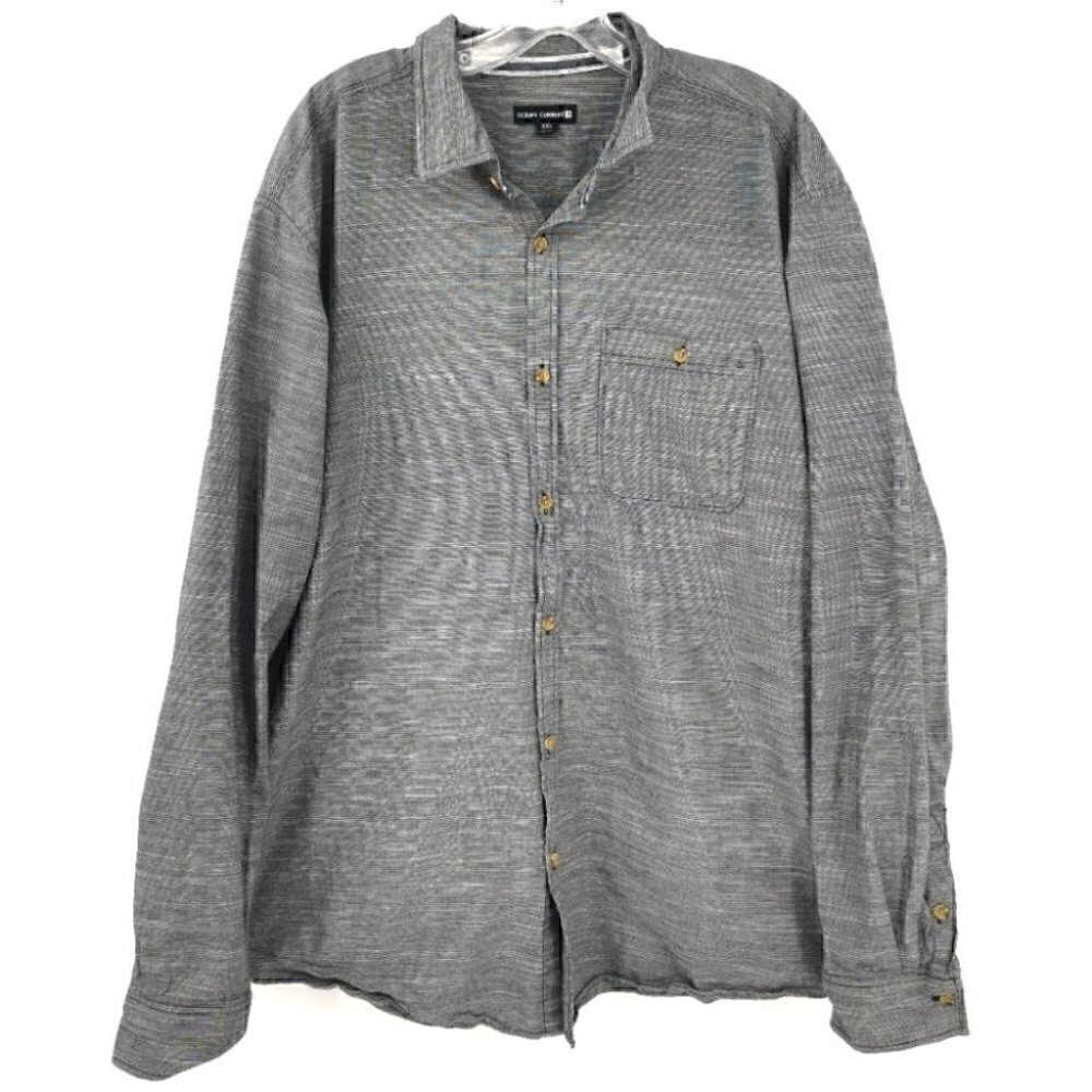 Ocean Current EUC Men's XXL Button Down Gray Shirt - Picture 1 of 14